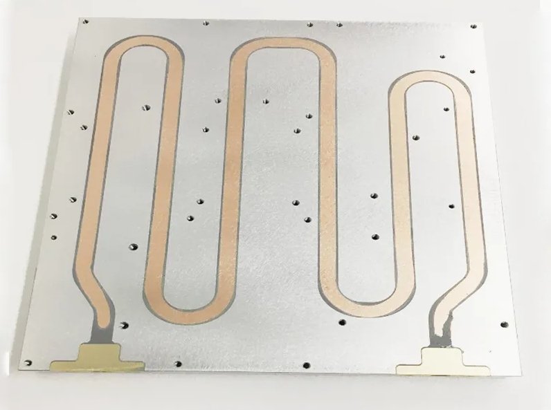 Plaque froide liquide pour VE en aluminium usiné CNC